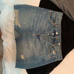 Denim skirt